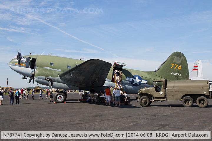N78774, 1944 Curtiss C-46F Commando C/N 22597, Curtiss Wright C-46F Commando 
