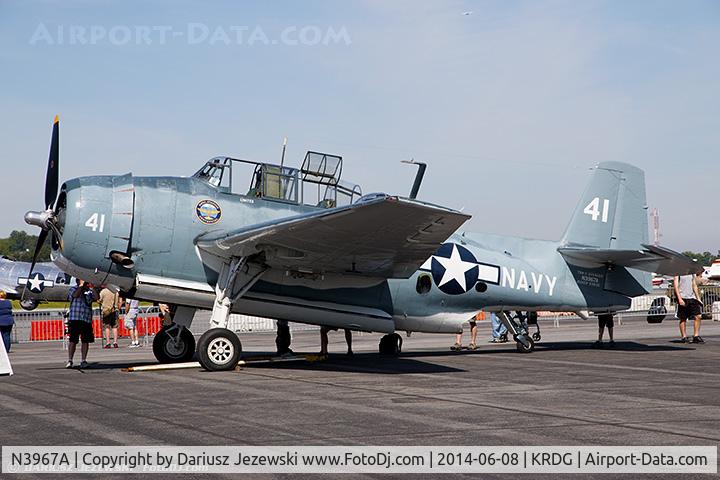 N3967A, 1945 Grumman TBM-3U Avenger C/N 53835, Grumman TBM-3U Avenger  C/N 53835, N3967A