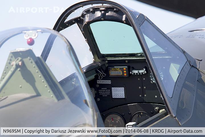 N969SM, 1945 Supermarine 394 Spitfire FR.XVIIIe C/N 6S/663052, Cockpit of Supermarine Spitfire Mk XVIII  C/N 6S-663052 - Jim Beasley, NX969SM
