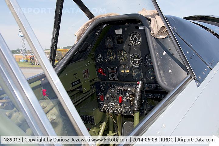N89013, 1944 North American SNJ-5 Texan C/N 90623, Cockpit of North American SNJ-5 Texan 