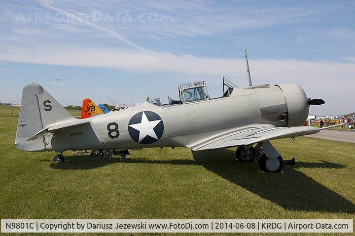 N9801C, 1943 North American SNJ-5 Texan Texan C/N 90-669, North American SNJ-5 Texan  C/N 90-669, N9801C