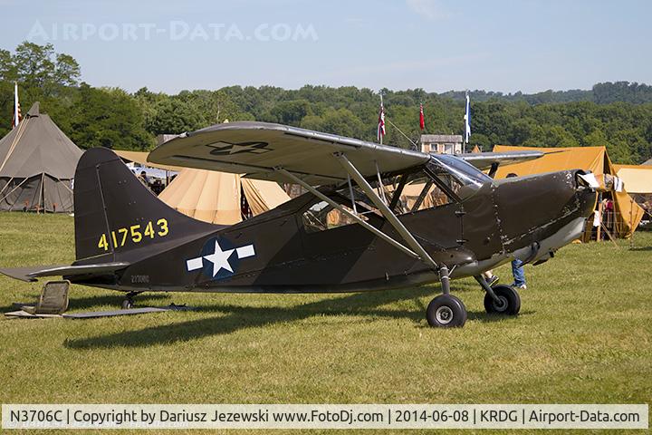 N3706C, 1944 Stinson L-5 Sentinel C/N 3861, Stinson L-5 Sentinel  C/N 3861, N3706C