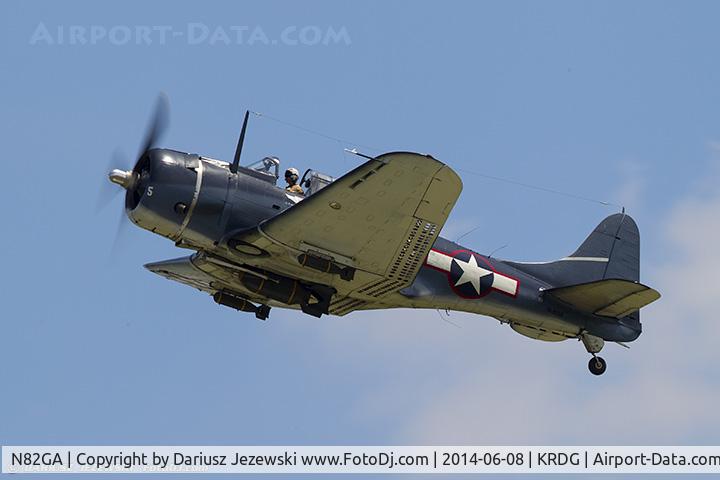 N82GA, Douglas SBD-5 Dauntless C/N 54532, Douglas SBD-5 Dauntless  C/N 54532, NL82GA