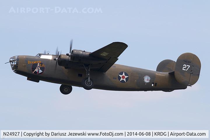N24927, 1940 Consolidated Vultee RLB30 (B-24) C/N 18, Consolidated Vultee RLB-30 Liberator 