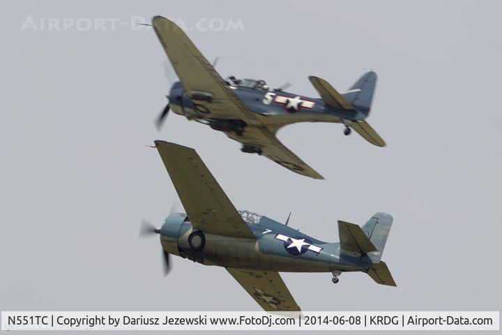 N551TC, 1944 General Motors (Grumman) FM-2 Wildcat C/N 47160, Grumman FM-2 Wildcat C/N 47160, N551TC