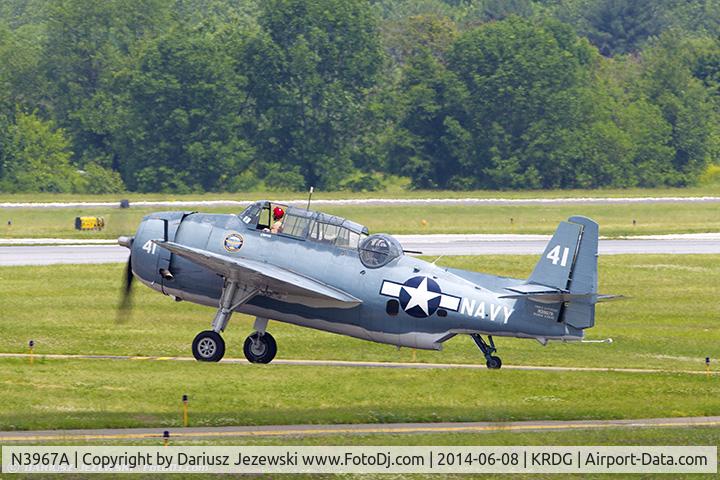 N3967A, 1945 Grumman TBM-3U Avenger C/N 53835, Grumman TBM-3U Avenger  C/N 53835, N3967A