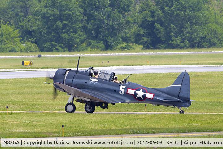 N82GA, Douglas SBD-5 Dauntless C/N 54532, Douglas SBD-5 Dauntless  C/N 54532, NL82GA