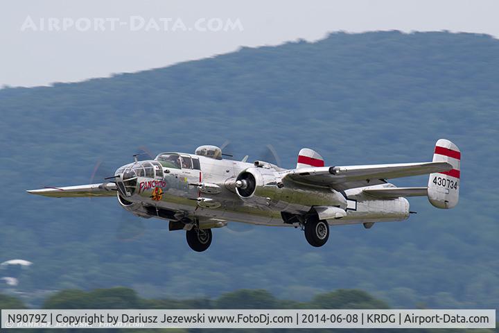 N9079Z, 1944 North American TB-25N Mitchell C/N 108-34009, North American TB-25N Mitchell 
