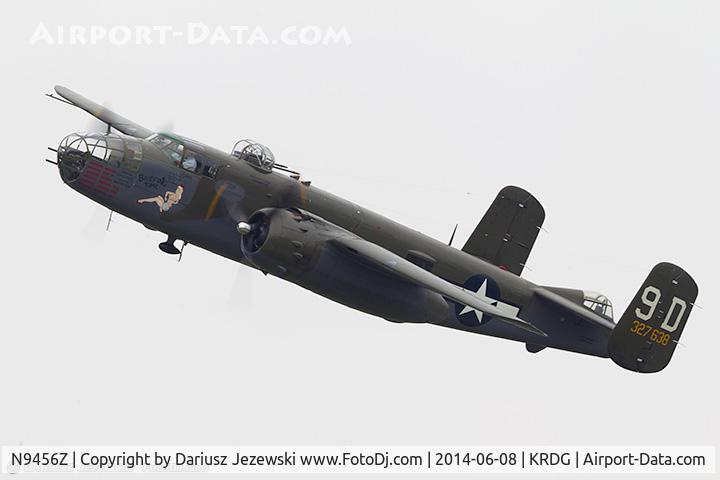 N9456Z, 1943 North American TB-25N Mitchell C/N 108-33214, North American TB-25N Mitchell 