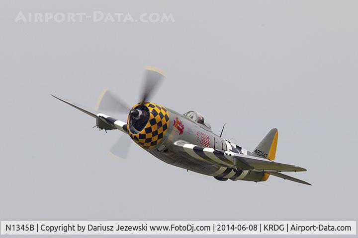 N1345B, 1945 Republic P-47D Thunderbolt C/N 399-55592, Republic P-47D Thunderbolt 
