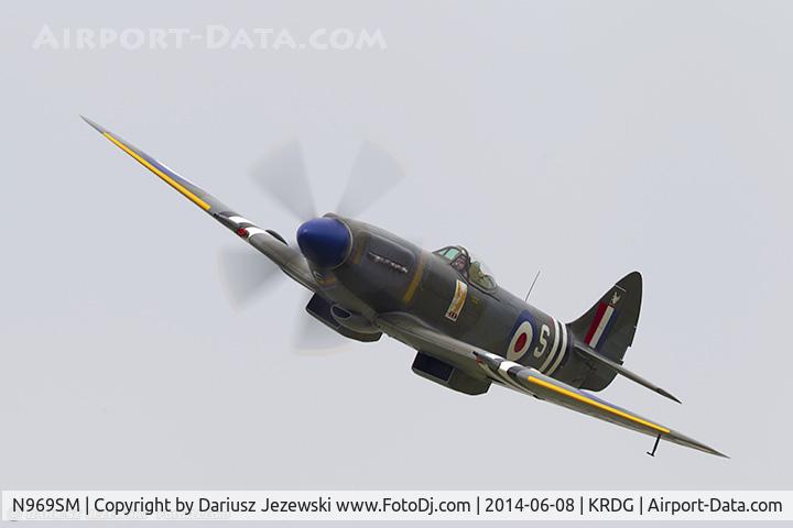 N969SM, 1945 Supermarine 394 Spitfire FR.XVIIIe C/N 6S/663052, Supermarine Spitfire Mk XVIII C/N 6S-663052 - Jim Beasley, NX969SM