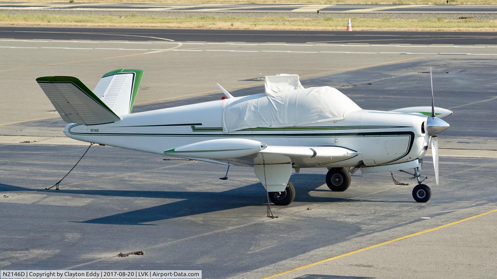 N2146D, 1953 Beech D35 C/N D-3491, Livermore Airport California. 2017.