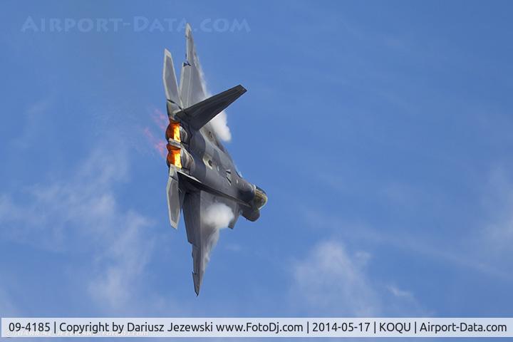 09-4185, Lockheed Martin F-22A Raptor C/N 4185, F-22 Raptor 09-4185 FF from 94th FS 