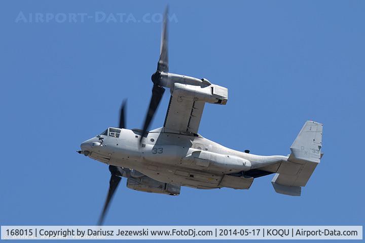 168015, Bell-Boeing MV-22B Osprey C/N D0145, MV-22B Osprey 168015 GX-33 from VMMT-204 