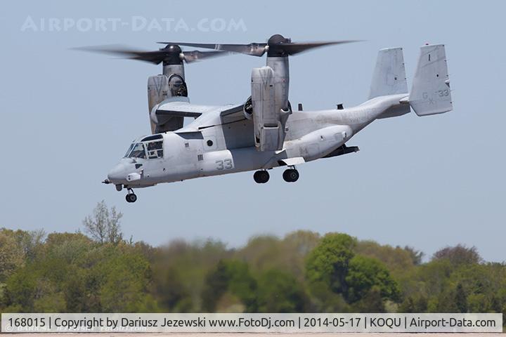 168015, Bell-Boeing MV-22B Osprey C/N D0145, MV-22B Osprey 168015 GX-33 from VMMT-204 