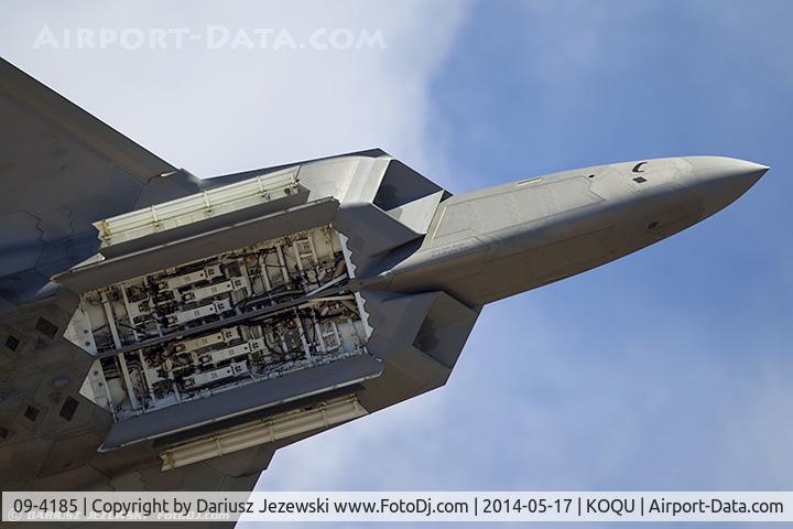 09-4185, Lockheed Martin F-22A Raptor C/N 4185, F-22 Raptor 09-4185 FF from 94th FS 
