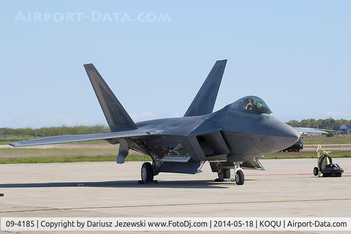 09-4185, Lockheed Martin F-22A Raptor C/N 4185, F-22 Raptor 09-4185 FF from 94th FS 