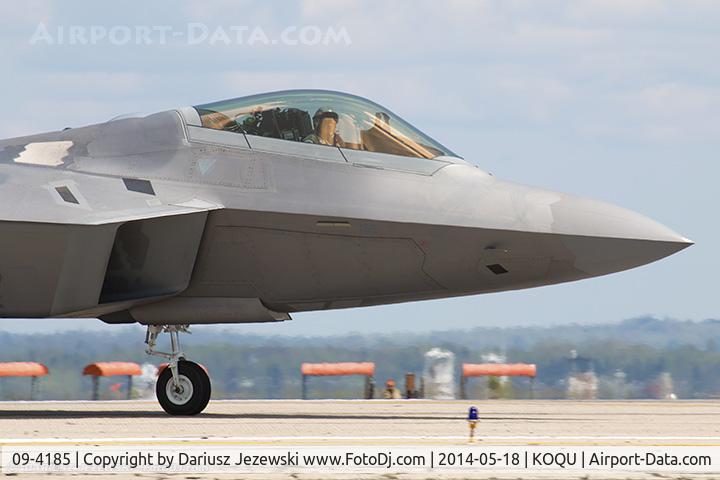 09-4185, Lockheed Martin F-22A Raptor C/N 4185, F-22 Raptor 09-4185 FF from 94th FS 