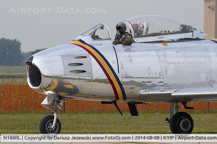 N188RL, 1952 North American F-86F Sabre C/N 191-682, North American F-86F (CWF86-F-30-NA) Sabre 