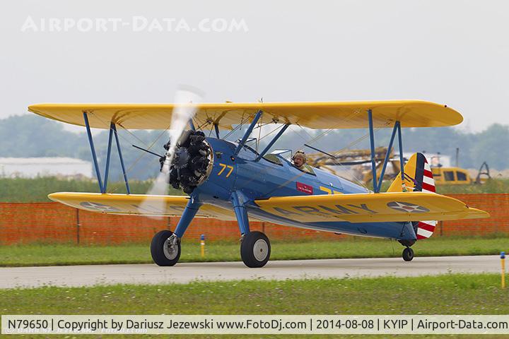 N79650, 1944 Boeing E75N1 C/N 75-5770, Boeing E-75N1 Stearman  C/N 75-5770 - Dave Groh, N79650