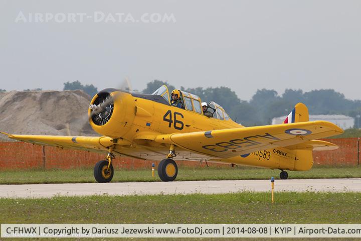 C-FHWX, 1941 Noorduyn AT-16 Harvard II C/N 76-3553, Noorduyn AT-16 Harvard MK II  C/N 76-3553, C-FHWX