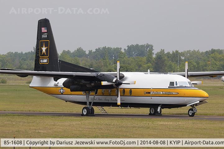 85-1608, 1984 Fokker C-31A (F27-400M) Troopship C/N 10668, C-31A Troopship (F-27-400M) 85-1608 US Army