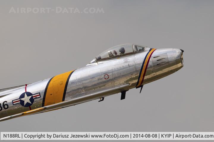 N188RL, 1952 North American F-86F Sabre C/N 191-682, North American F-86F (CWF86-F-30-NA) Sabre 