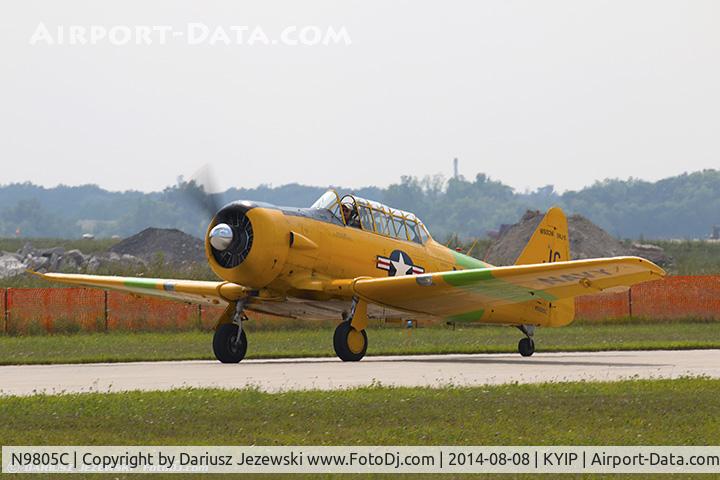 N9805C, 1945 North American SNJ-5B Texan C/N 85036, North American SNJ-5B Texan  C/N 85036, N9805C