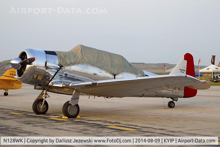N128WK, 1952 North American AT-6G Texan C/N 168-102 (49-2998), North American AT-6G Texan  C/N 49-2998, N128WK