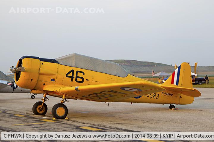 C-FHWX, 1941 Noorduyn AT-16 Harvard II C/N 76-3553, Noorduyn AT-16 Harvard MK II  C/N 76-3553, C-FHWX
