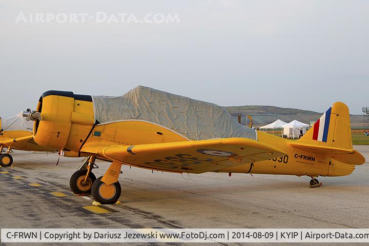 C-FRWN, 1942 Noorduyn AT-16 Harvard II C/N 81-4097, Noorduyn AT-16 Harvard MK II  C/N 81-4097, C-FRWN