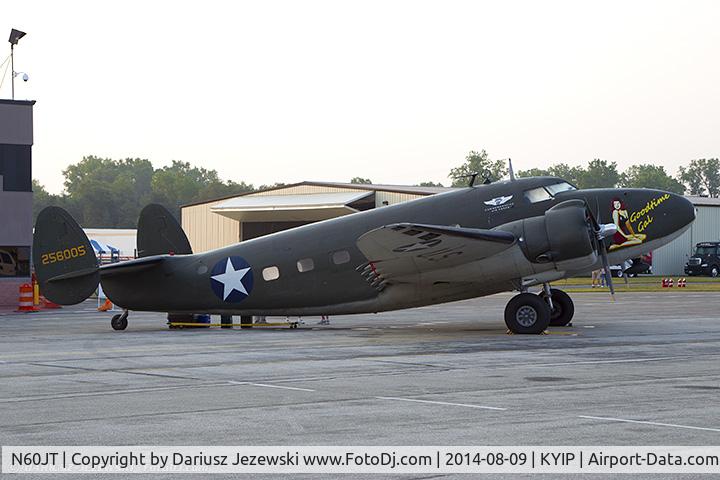 N60JT, 1943 Lockheed C-60A Lodestar C/N 2478, Lockheed 18-50 Lodestar 