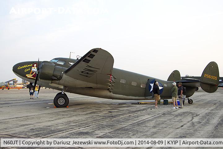N60JT, 1943 Lockheed C-60A Lodestar C/N 2478, Lockheed 18-50 Lodestar 