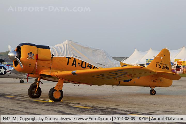 N42JM, North American T-6G Texan C/N 182-735, North American T-6G Texan  C/N 182-735, N42JM
