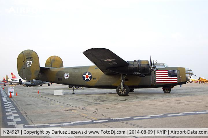 N24927, 1940 Consolidated Vultee RLB30 (B-24) C/N 18, Consolidated Vultee RLB-30 Liberator 