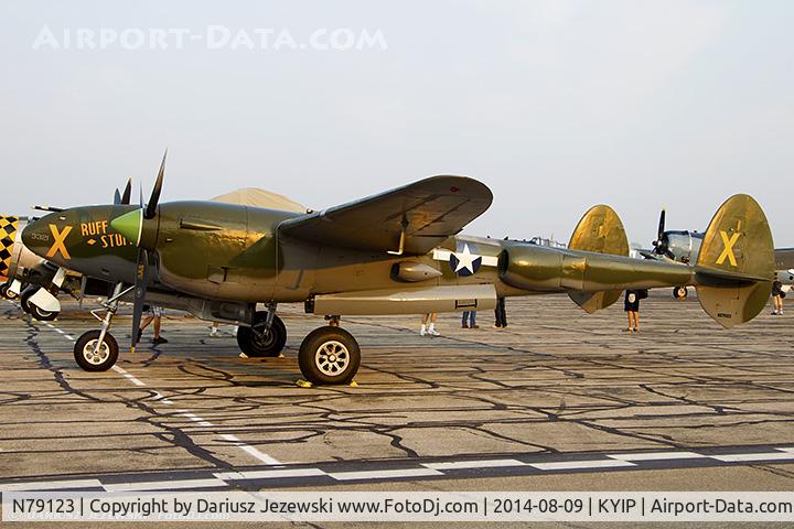 N79123, 1945 Lockheed P-38L-5 Lightning C/N 422-8235, Lockheed P-38L-5 Lightning 