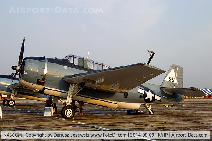 N436GM, Grumman TBM-3E Avenger C/N 4341 (Bu91436), Grumman TBM-3E Avenger  C/N 91436, N436GM