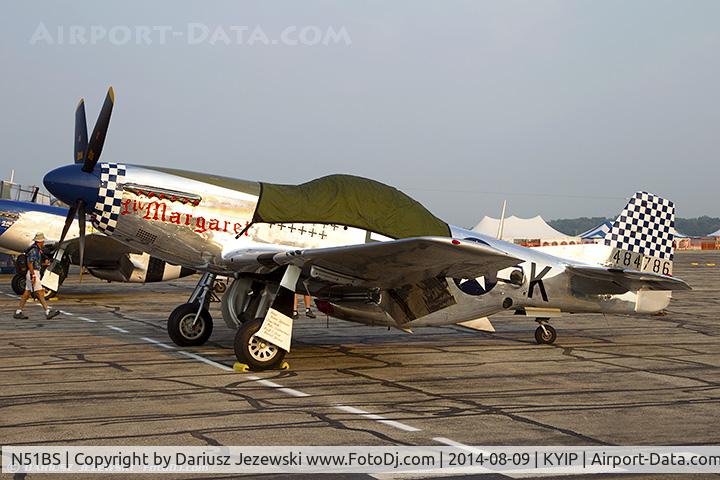 N51BS, 1958 North American P-51D Mustang C/N 44-73822, North American P-51D Mustang 