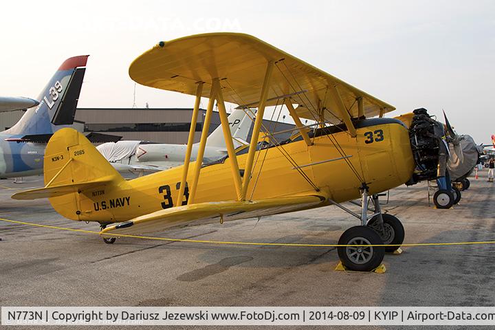 N773N, 1941 Naval Aircraft Factory N3N-3 C/N 2865, Naval Aircraft Factory N3N-3 Yellow Peril C/N 2865, N773N