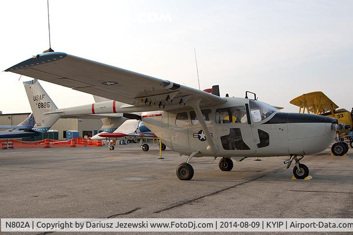 N802A, 1968 Cessna O-2A (M337B) Super Skymaster Super Skymaster C/N 337M-0174, Cessna 337B (O-2A Skymaster)  C/N 337M0174 - Robert Shafer, N802A