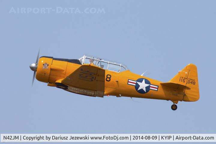 N42JM, North American T-6G Texan C/N 182-735, North American T-6G Texan  C/N 182-735, N42JM