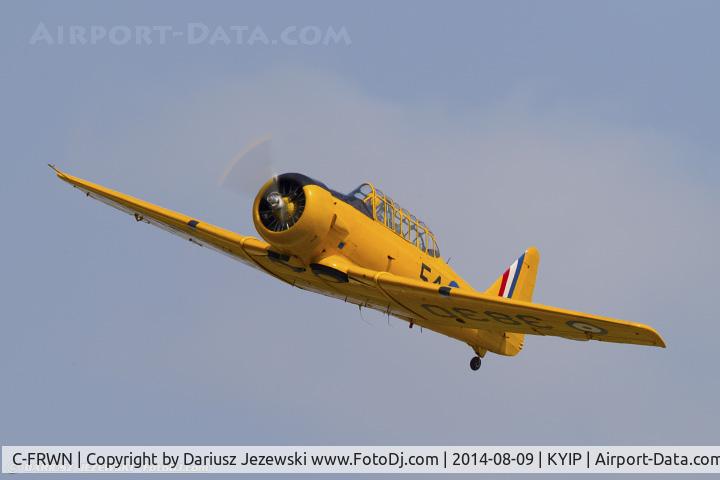 C-FRWN, 1942 Noorduyn AT-16 Harvard II C/N 81-4097, Noorduyn AT-16 Harvard MK II  C/N 81-4097, C-FRWN