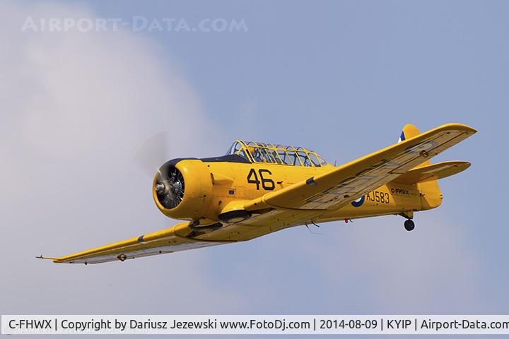 C-FHWX, 1941 Noorduyn AT-16 Harvard II C/N 76-3553, Noorduyn AT-16 Harvard MK II  C/N 76-3553, C-FHWX