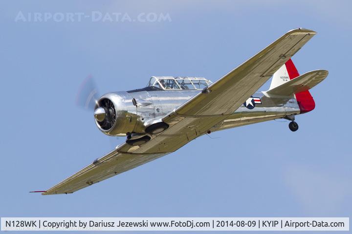 N128WK, 1952 North American AT-6G Texan C/N 168-102 (49-2998), North American AT-6G Texan  C/N 49-2998, N128WK
