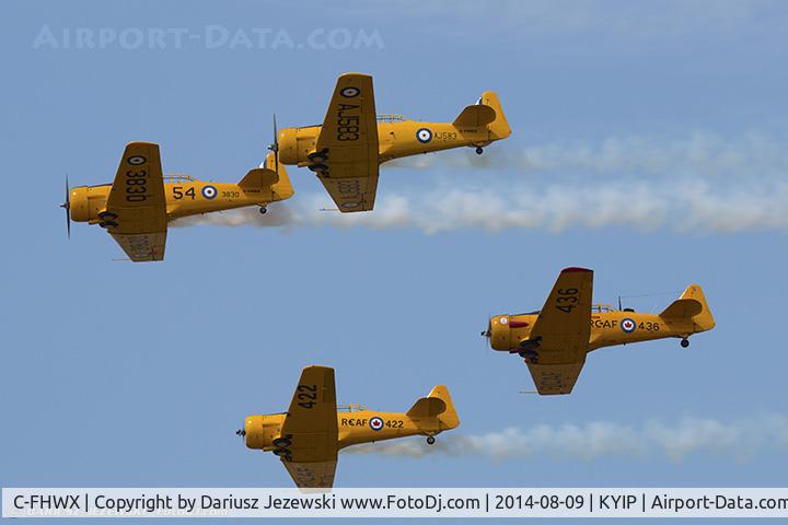 C-FHWX, 1941 Noorduyn AT-16 Harvard II C/N 76-3553, Noorduyn AT-16 Harvard MK II  C/N 76-3553, C-FHWX