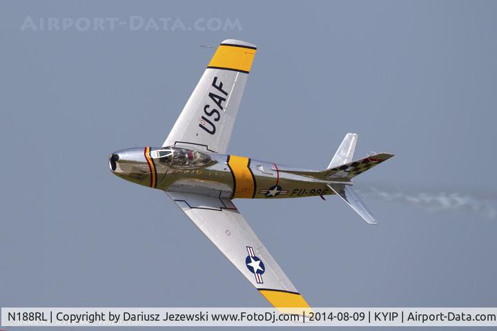 N188RL, 1952 North American F-86F Sabre C/N 191-682, North American F-86F (CWF86-F-30-NA) Sabre 