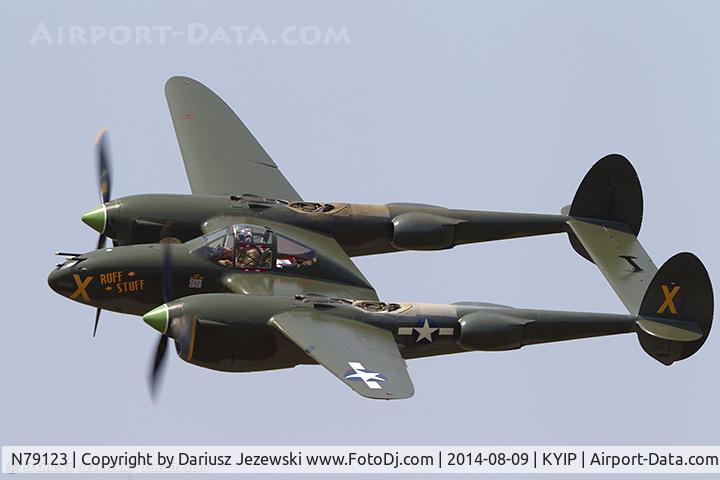 N79123, 1945 Lockheed P-38L-5 Lightning C/N 422-8235, Lockheed P-38L-5 Lightning 