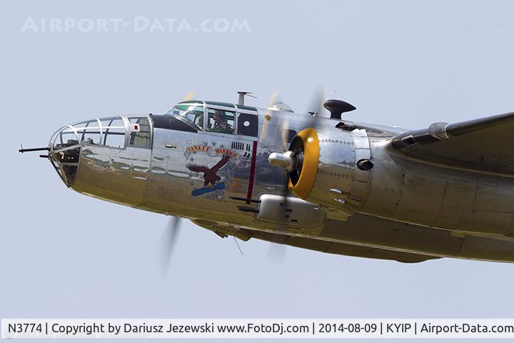 N3774, 1943 North American B-25D Mitchell C/N 100-23960, North American B-25C Mitchell 