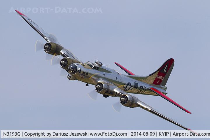 N3193G, 1944 Boeing B-17G Flying Fortress C/N 77255, Boeing B-17G Flying Fortress 
