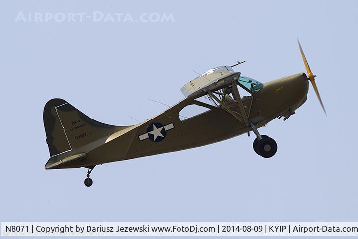 N8071, 1945 Stinson L-5E Sentinel C/N 44-18071, Stinson L-5E1 Sentinel 